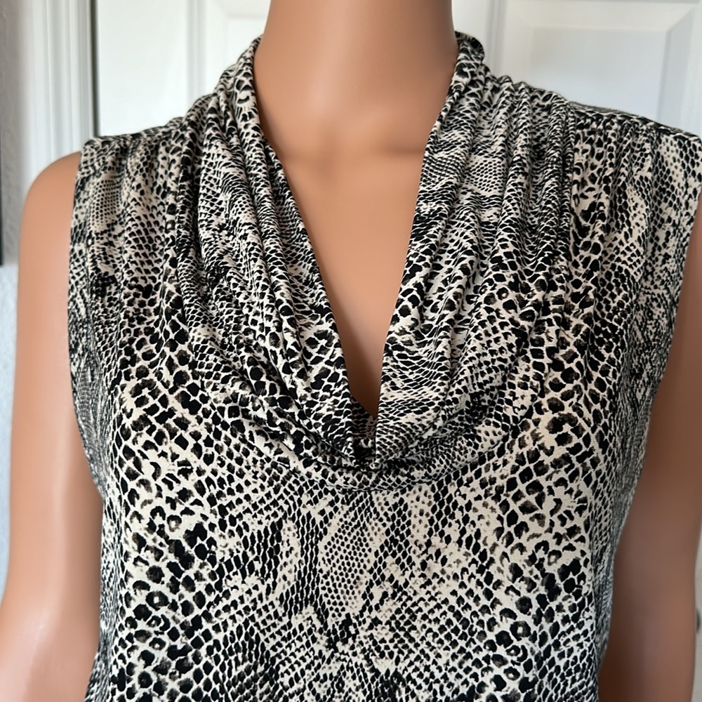 Beautiful Michael Kors Python Print Sleeveless Dr… - image 2